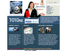 Tablet Screenshot of datarecoveryindore.com